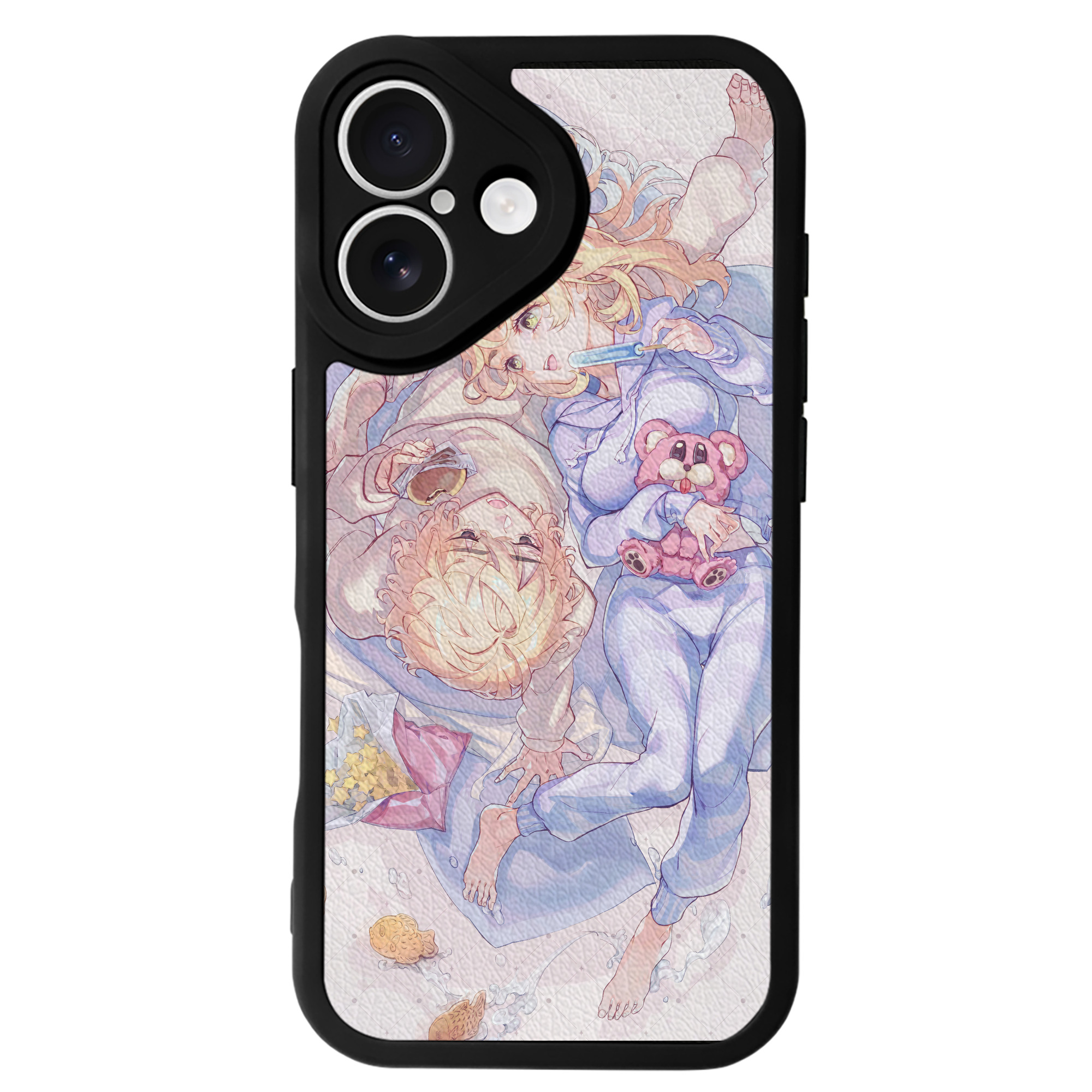 （画像用） 東京リベンジャーズ Tokyo Revengers 【iPhone 16シリーズ対応】シリコンスマホケース（レザー調） 材質：シリコン